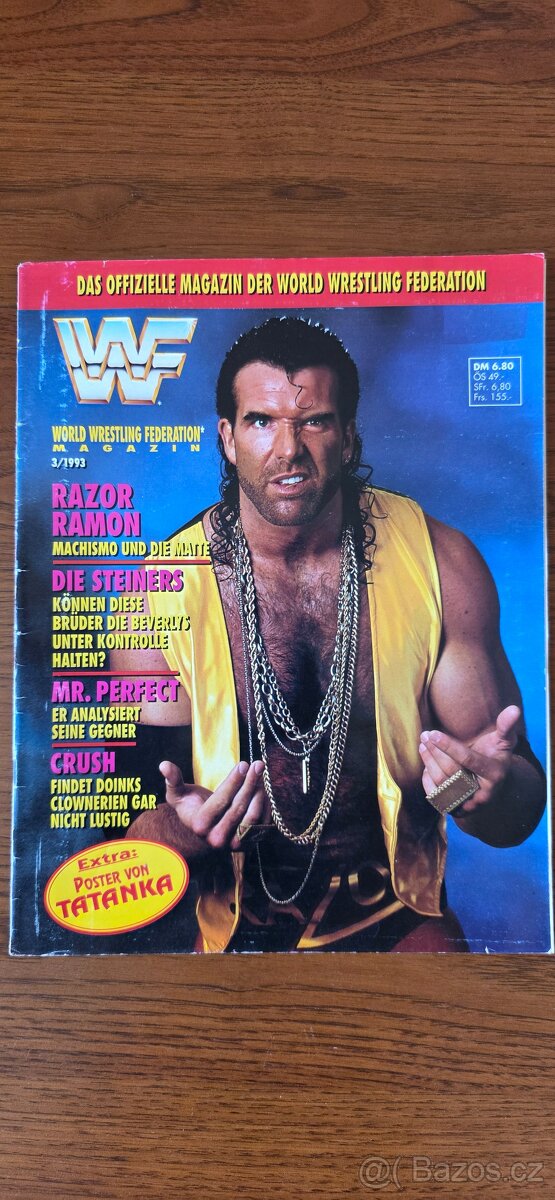 Sbírka německých WWF (WWE) wrestlingových časopisů z - 6