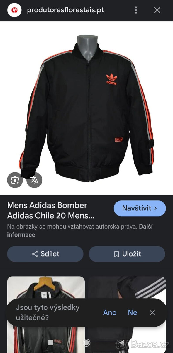 ZNAČKOVÁ BUNDA ADIDAS, S - 6