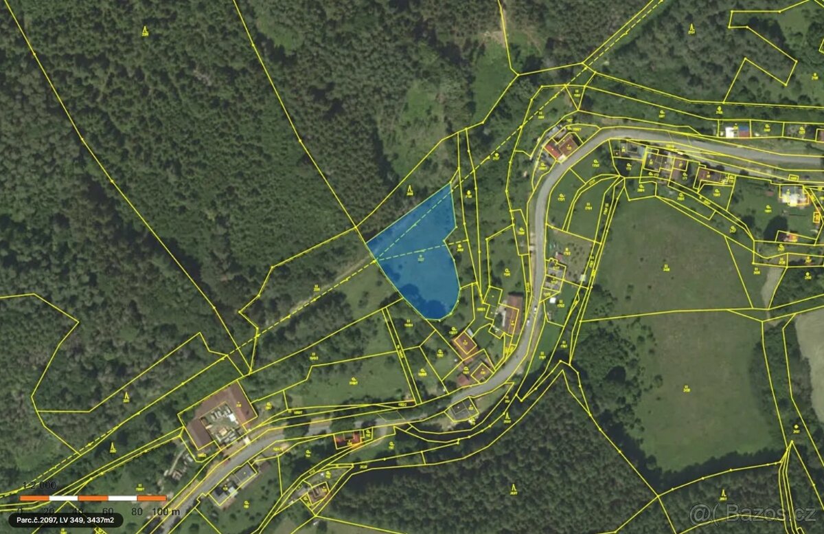 Prodej souboru pozemků - Pohledy - Horní Hynčina - 59634m2 - 6