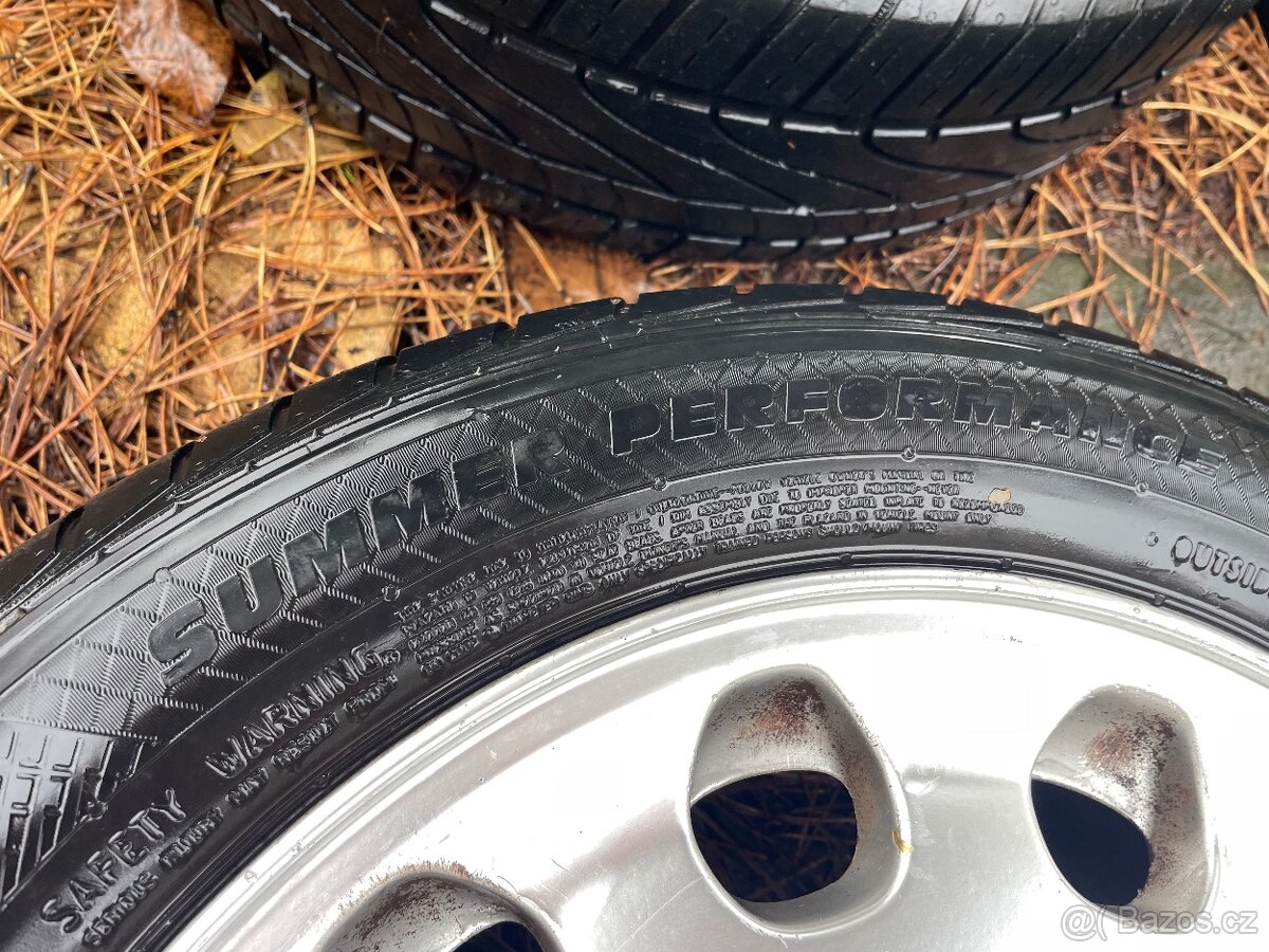 17" Alu kola Volvo 205/55 R16 4x114.3, letní pneu Paxaro - 6