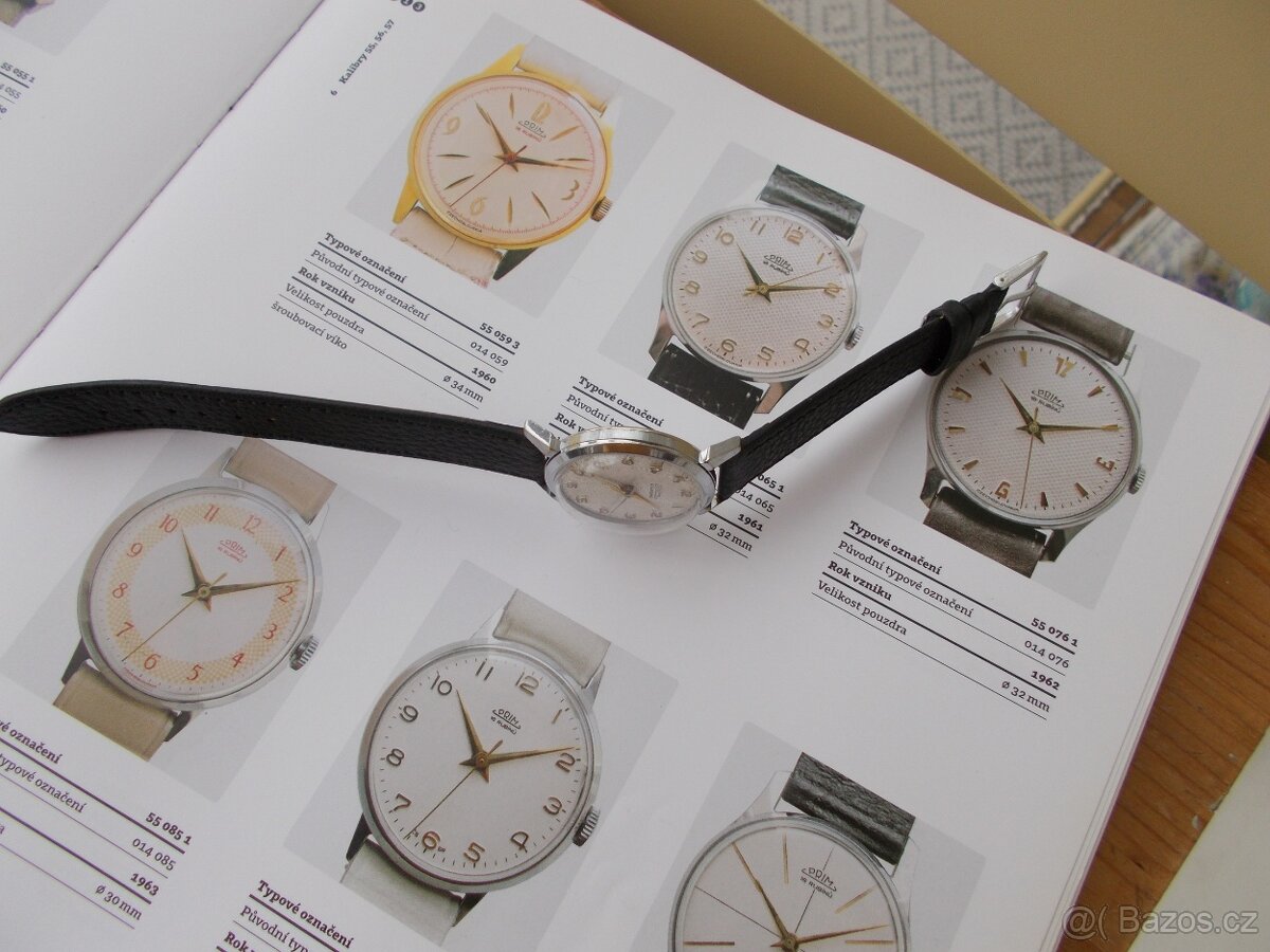 oblibene rare hodinky prim Pavouk rok 1961 Šupináč - 6