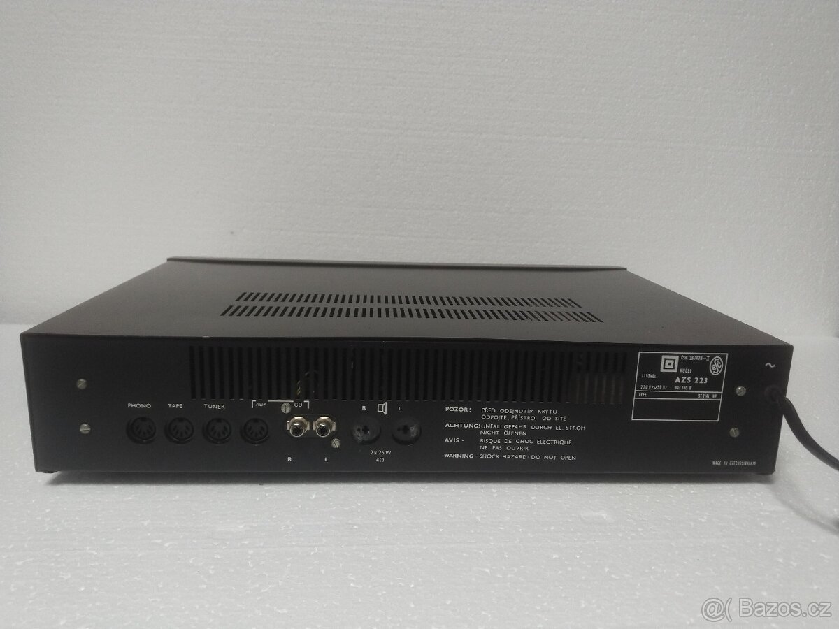 Tesla azs 223 zesilovač - 6