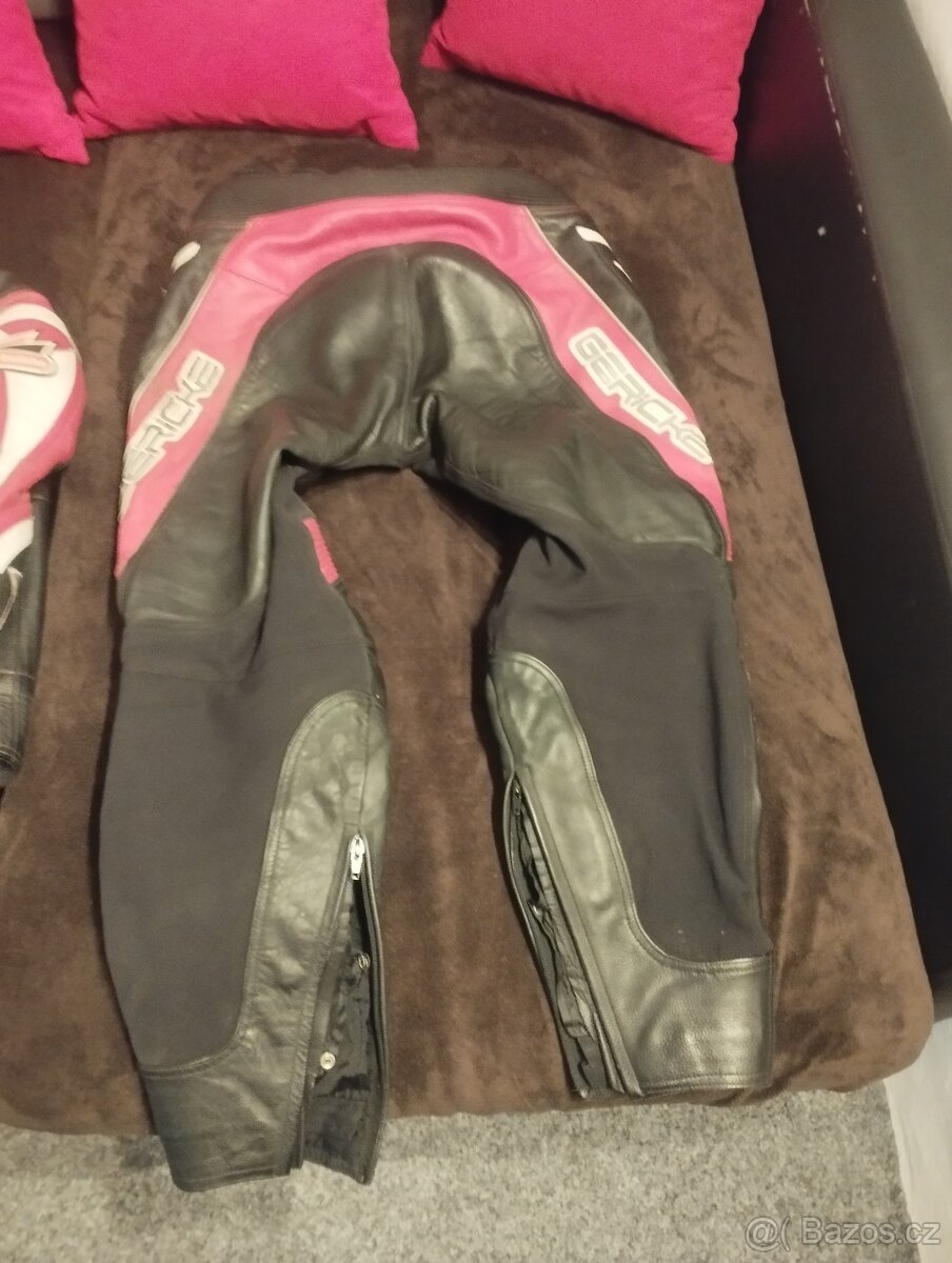 Kožená moto kombinéza - 6