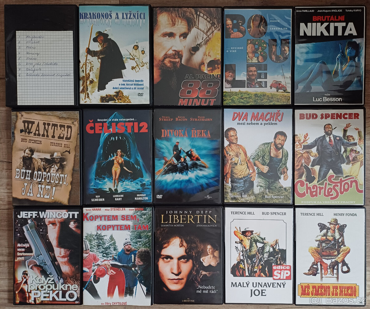 DVD různého žánru - 6