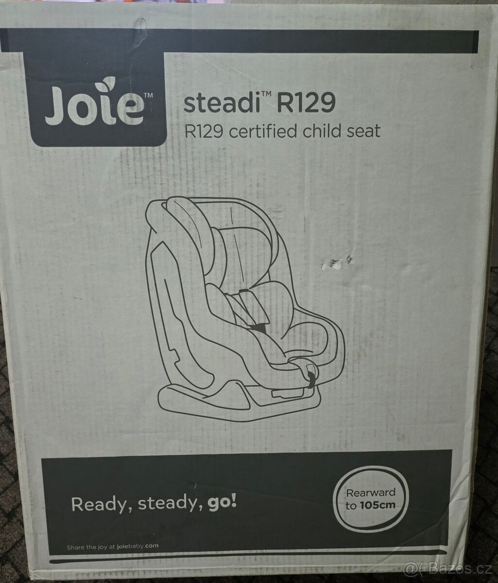Dětská autosedačka Joie steadi™ R129 shale NOVÁ - 6