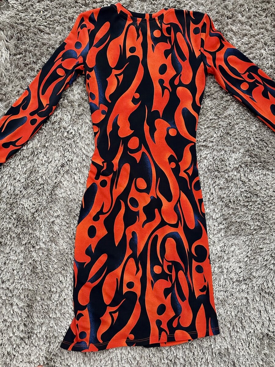 Nové mini šaty Bershka vel. XS - 6