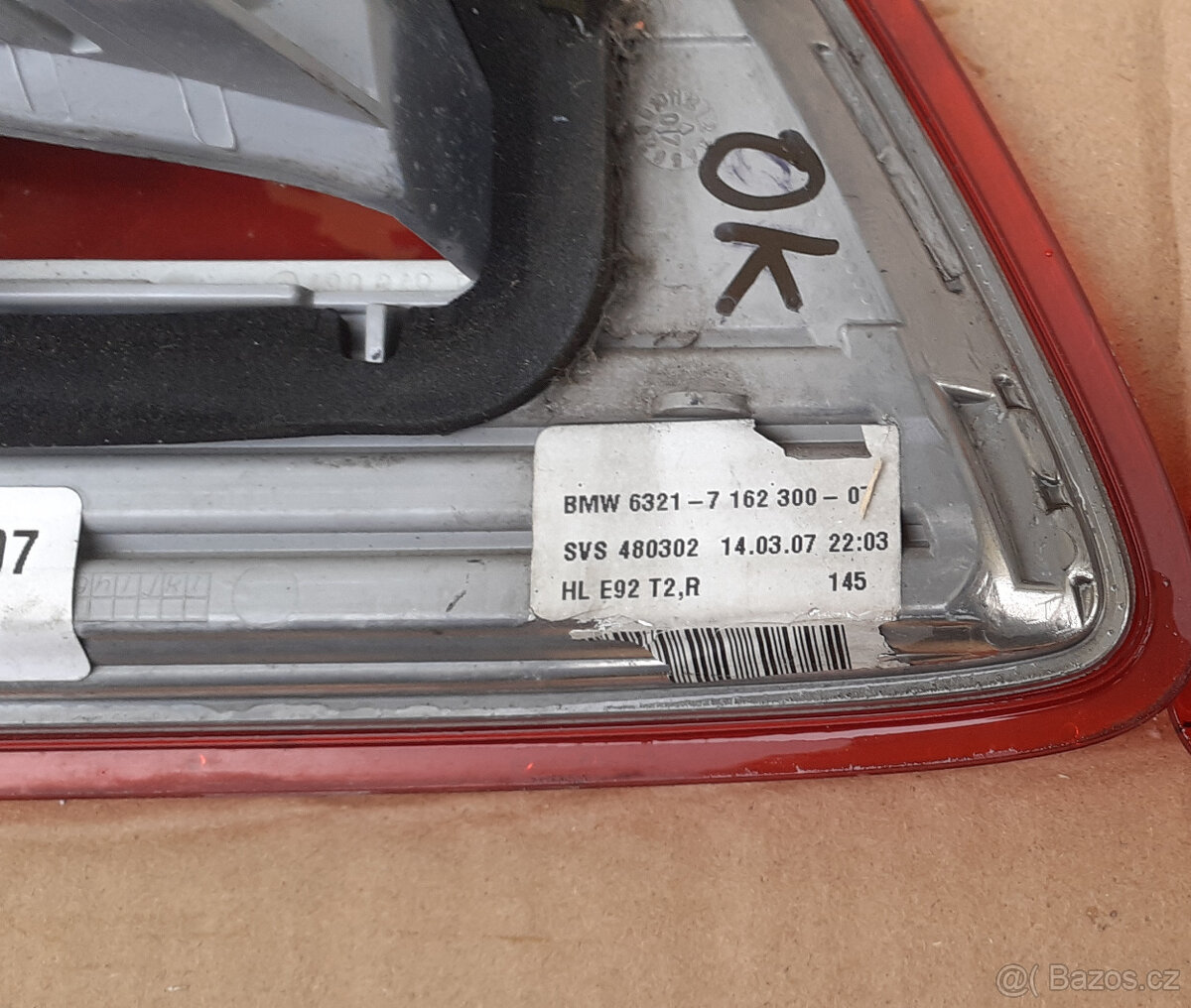 BMW e92 - Zadní světla - 6