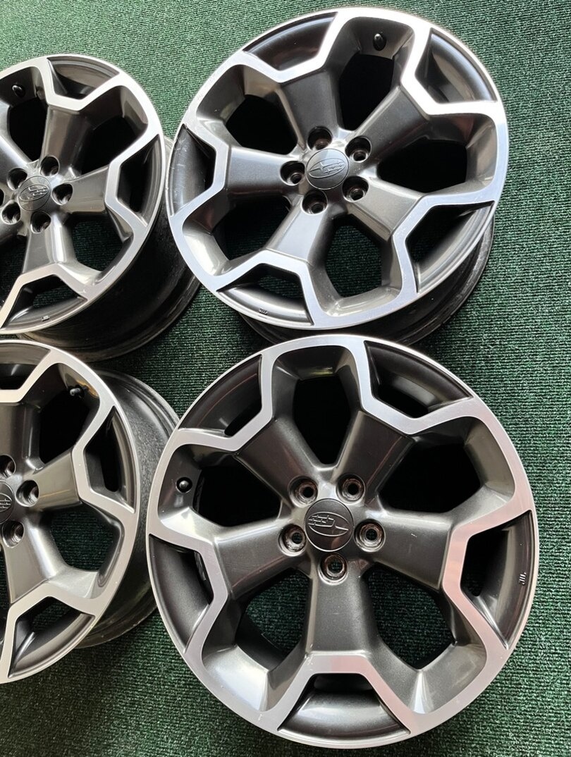 5x100 R17 Subaru XV Originál disky - ET 48 - 6