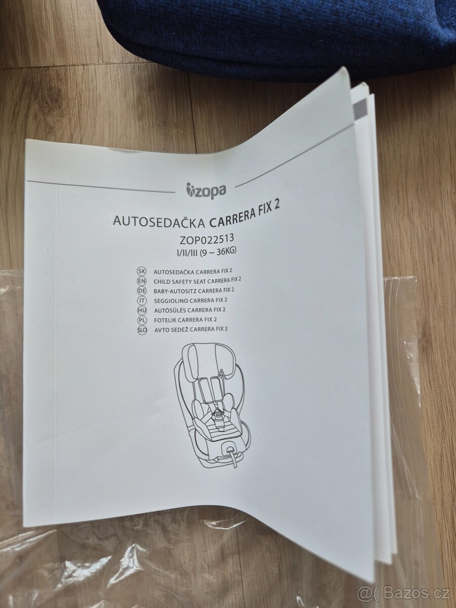 Zoopa carrera fix 2, 9-36kg, super stav - 6