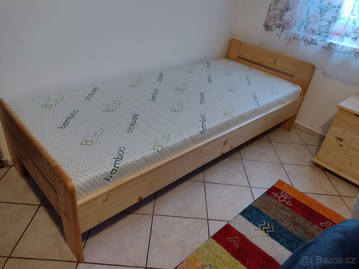 Postel masív 80 cm - 6