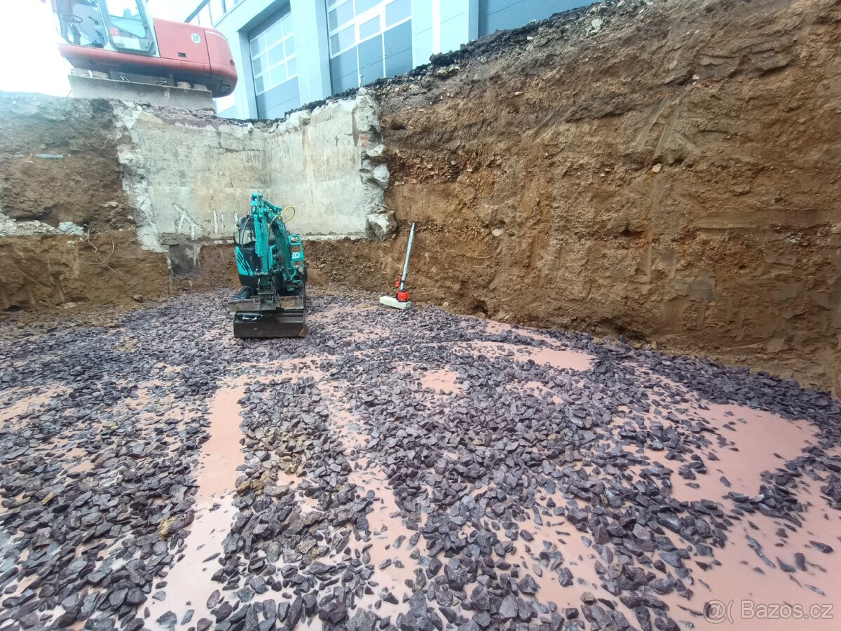 výkopové práce minibagrem znojmo - 6