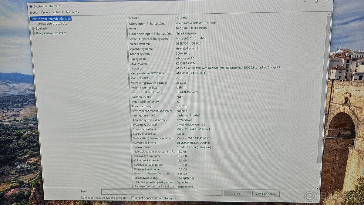 HP Pavilion – AMD A8-6500 /16 GB DDR3 / SSD 1TB + 1 HDD - 6