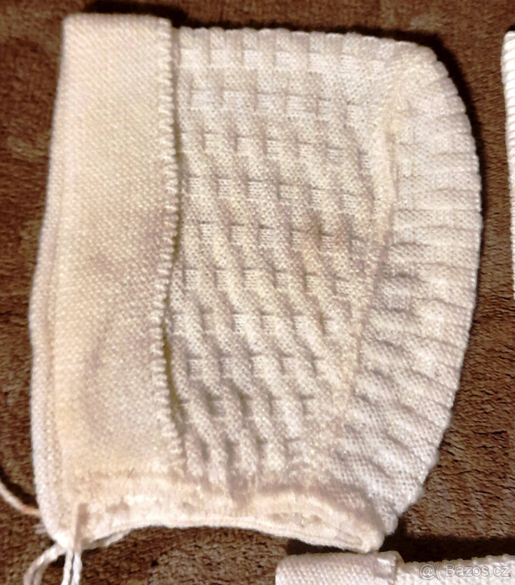 3x retro čepička pro miminko. - 6