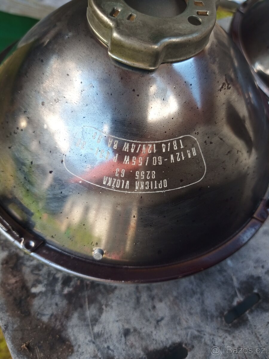 Škoda 105–120: originál přední světla H4 - 6