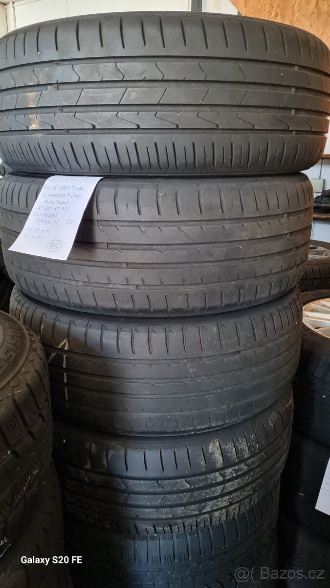 ALU TOYOTA 215/50/17 - LETNÍ - ET45 - 91V - Č.85 - 6