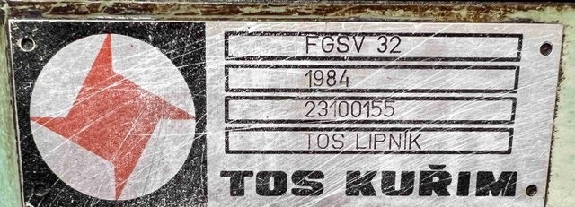 Frézka konzolová FGSV 32 (9350.) - 6