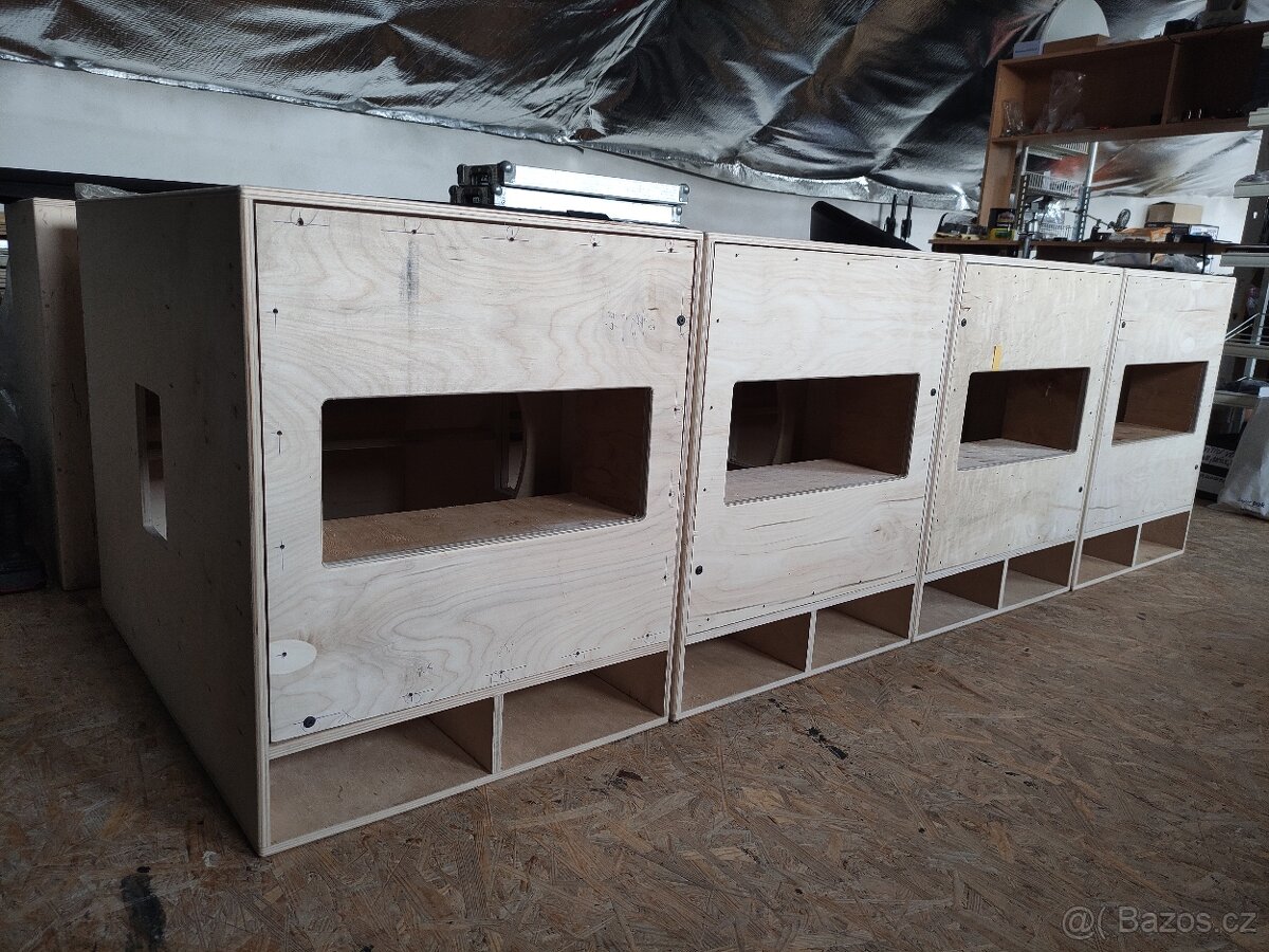Prodám pasivní setup 3,4 kw rms (4x sub, 2x sat) - 6