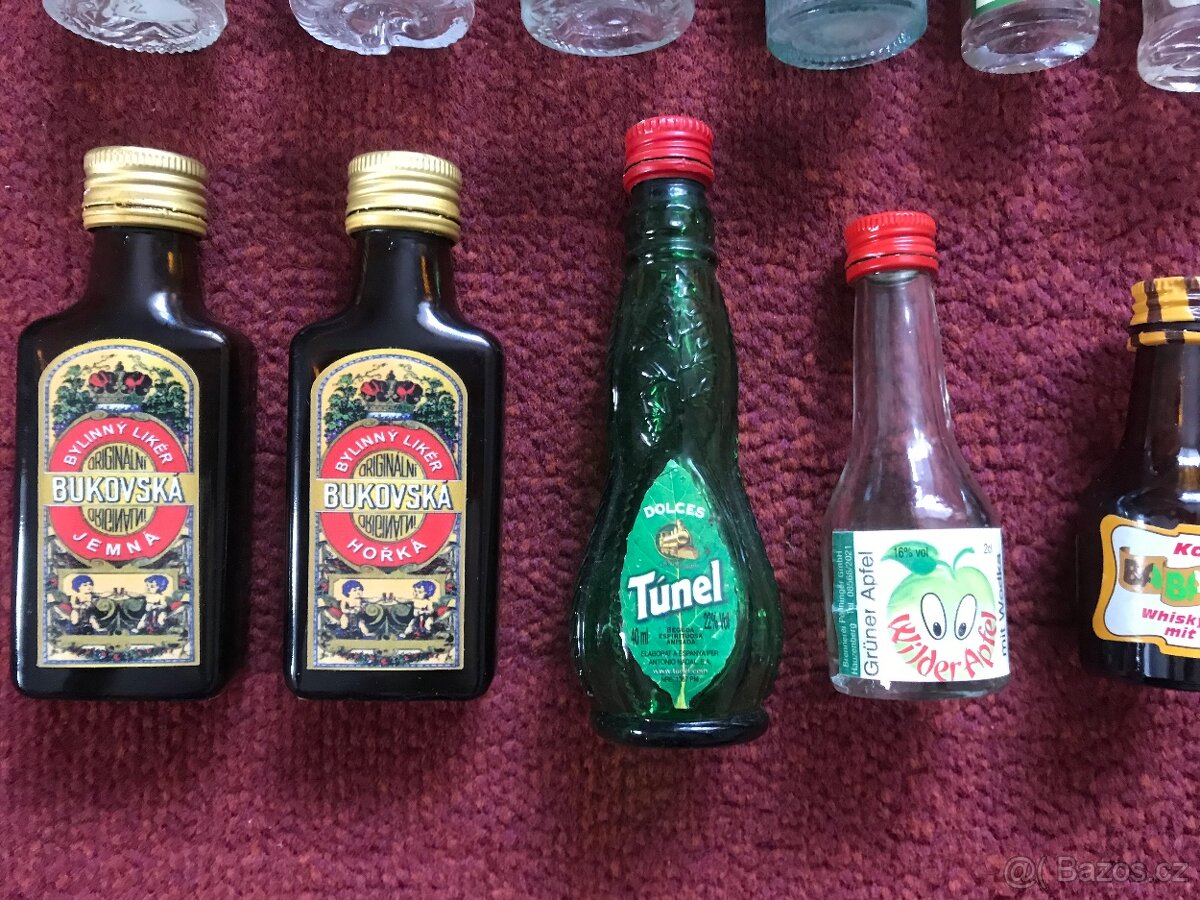 Prázdné lahvičky - miniatury - 6