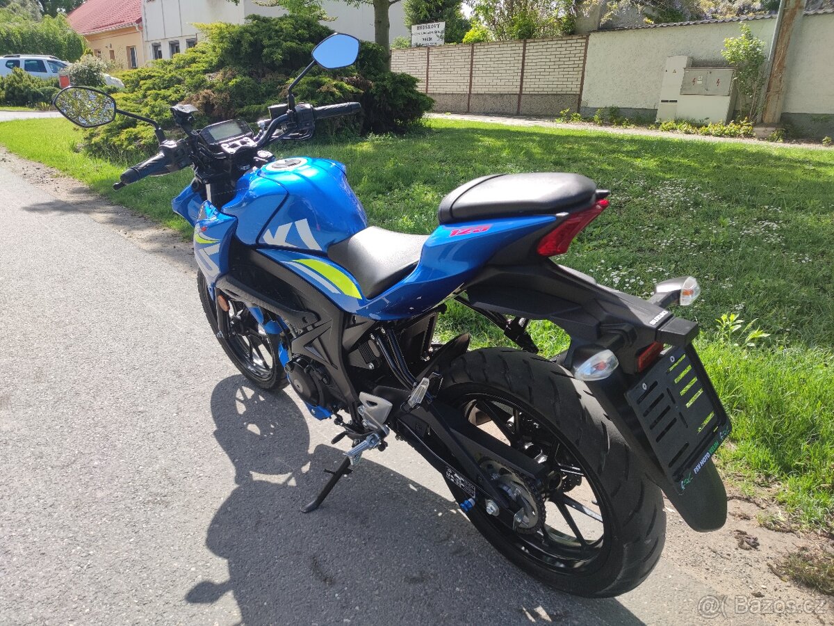 Suzuki GSX-S 125 ABS modrá - 6