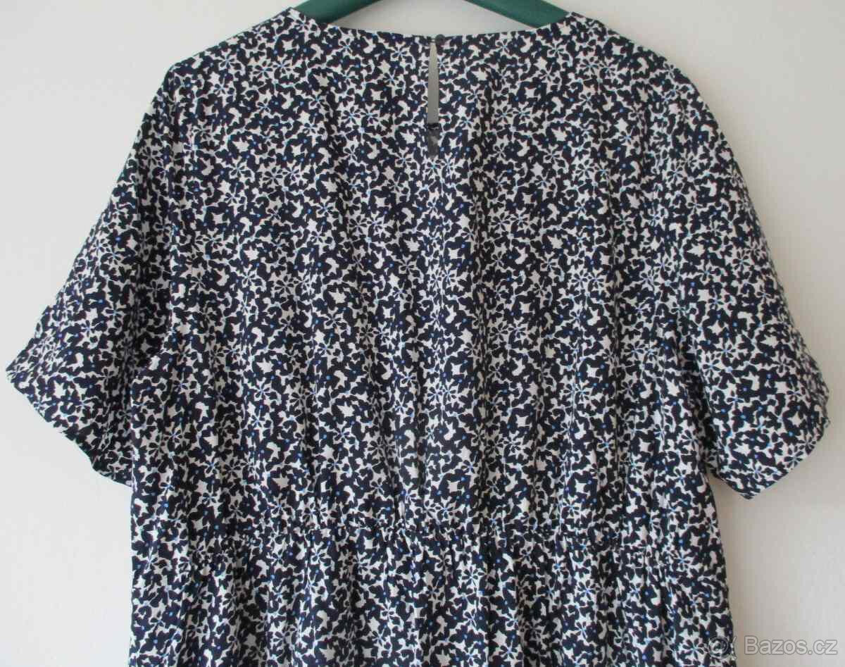 Letní květované šaty 50 5XL - 6