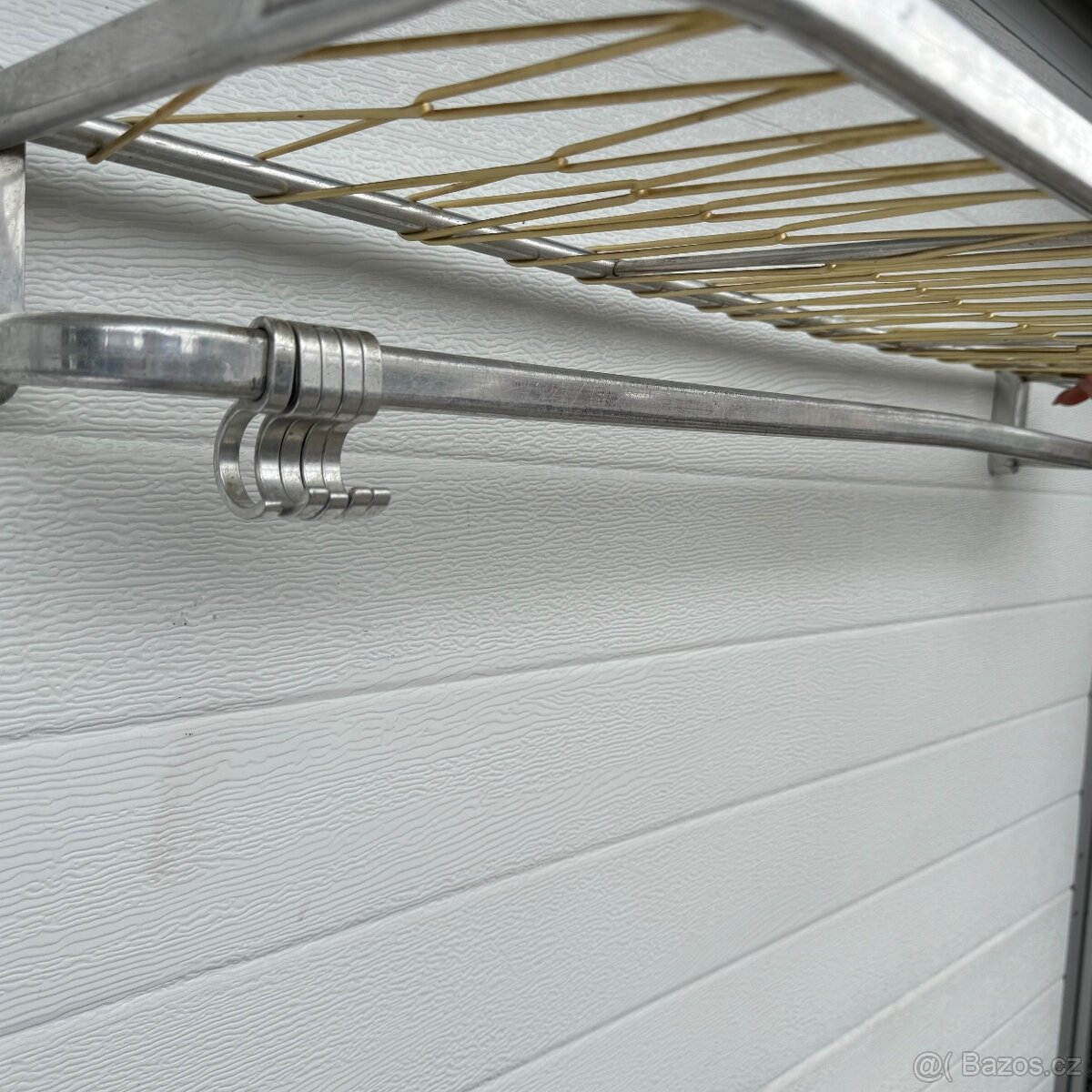 Starý alu chodbový věšák - 6