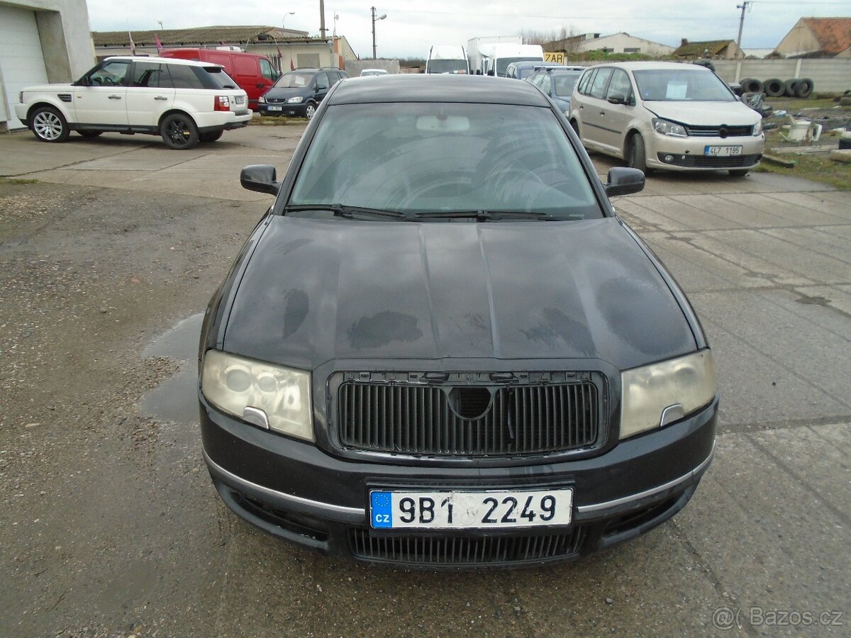 ŠKODA SUPERB 2,5TDi120kw,r.v.2004,ELEGANCE,ŠÍBR,XENONY,KŮŽE - 6