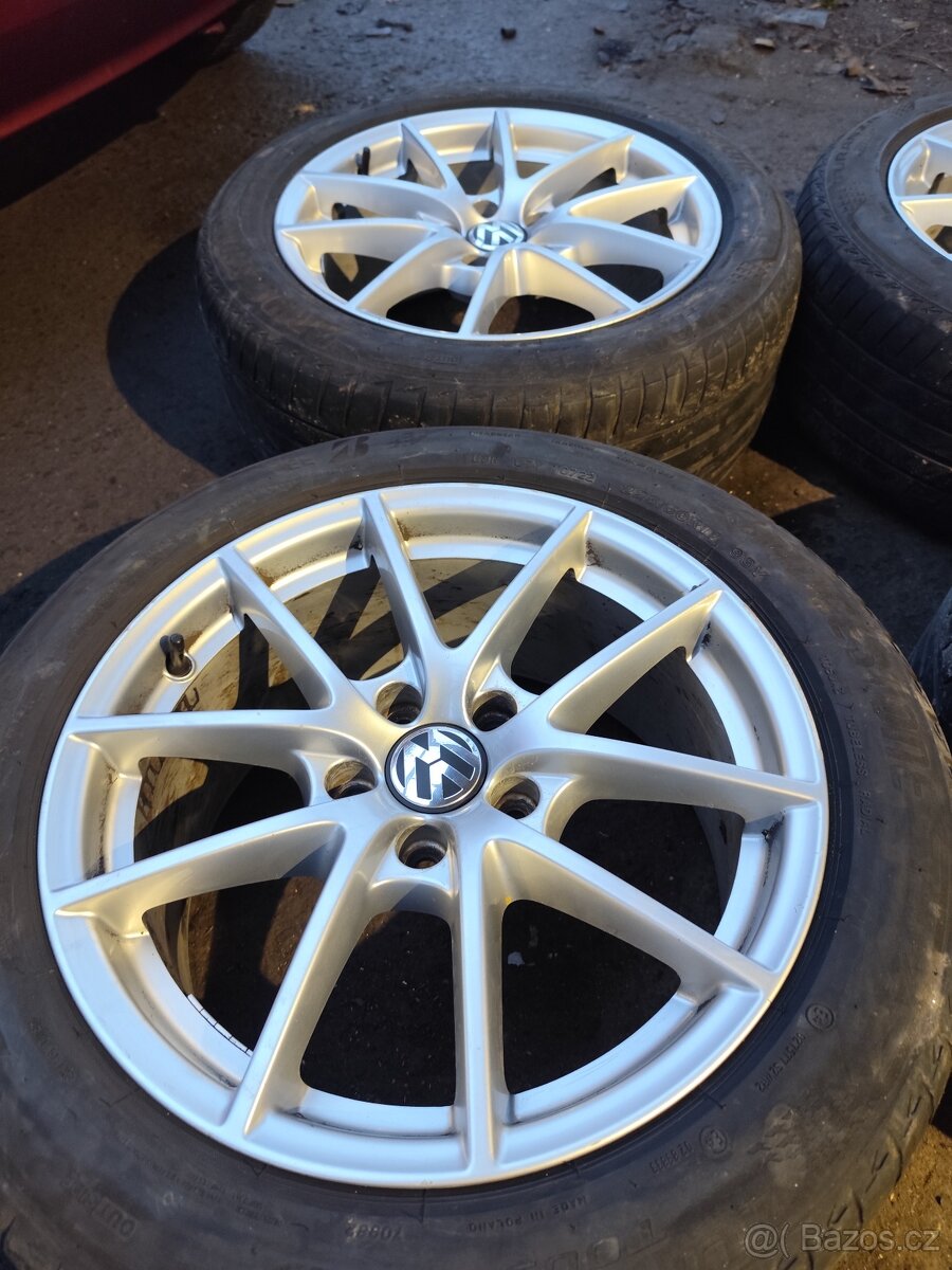 Originální sada ALU kol R17 5x112 - 6