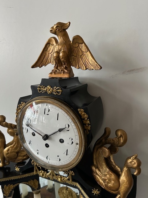 Empírové hodiny - hezký model. - 6