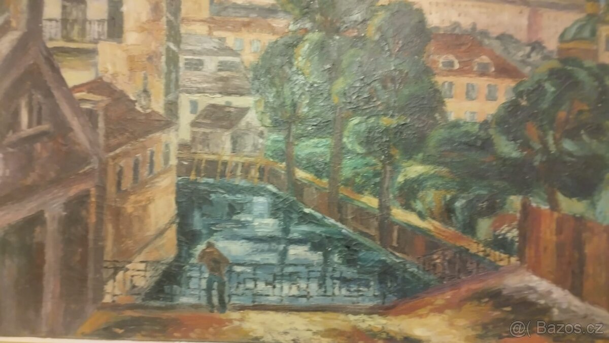 Staré obrazy,hlavně krajinky, - 6