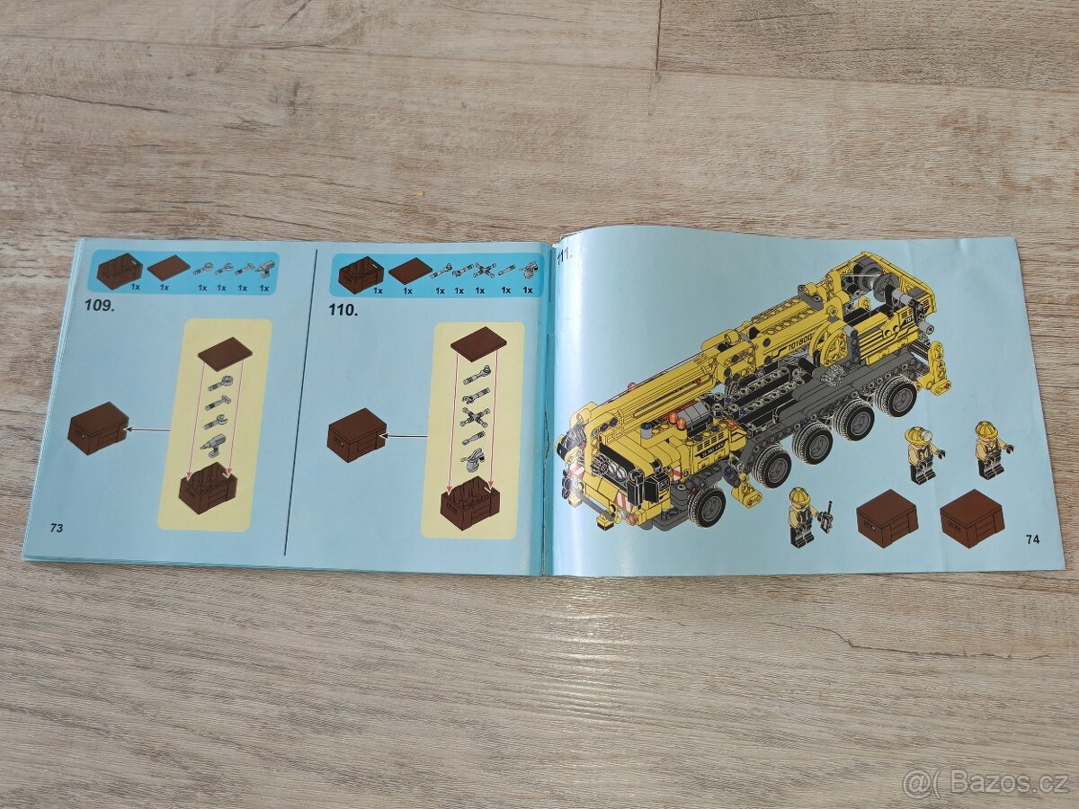 Stavebnice Jeřáb - obdoba Lego Technic - 6