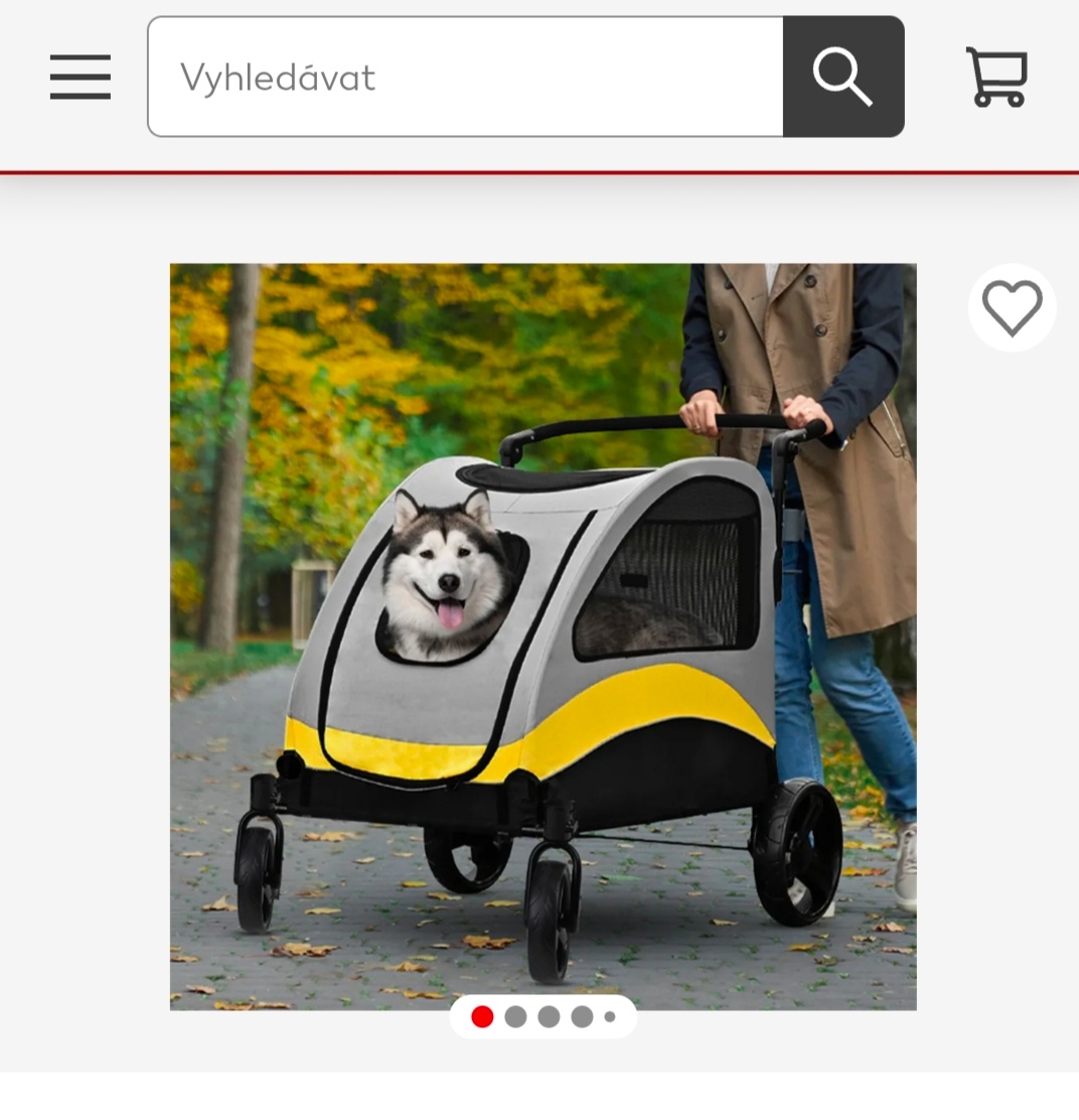 Kočárek pro velké psy - 6