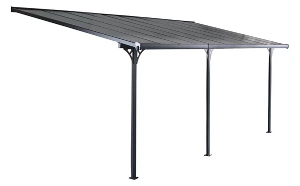 Hliníková Pergola -ROJAPLAST BRUCE J 6,18 x 3,05 x 240/285 - 6