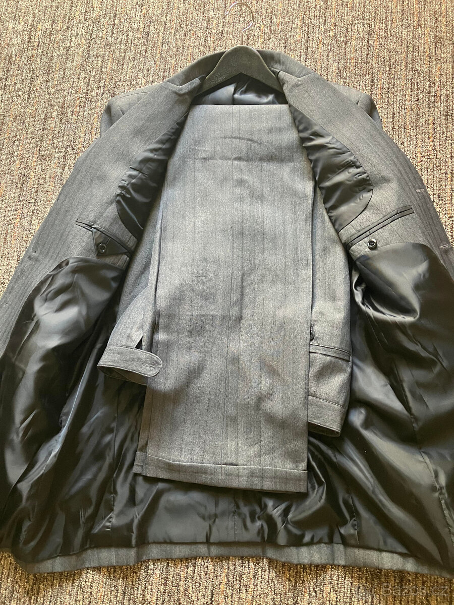 Pánský oblek šitý na míru pro dlouhána 207cm - 6