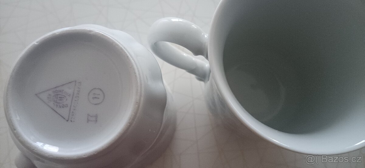 Vintage hrnečky pomněnky - 6