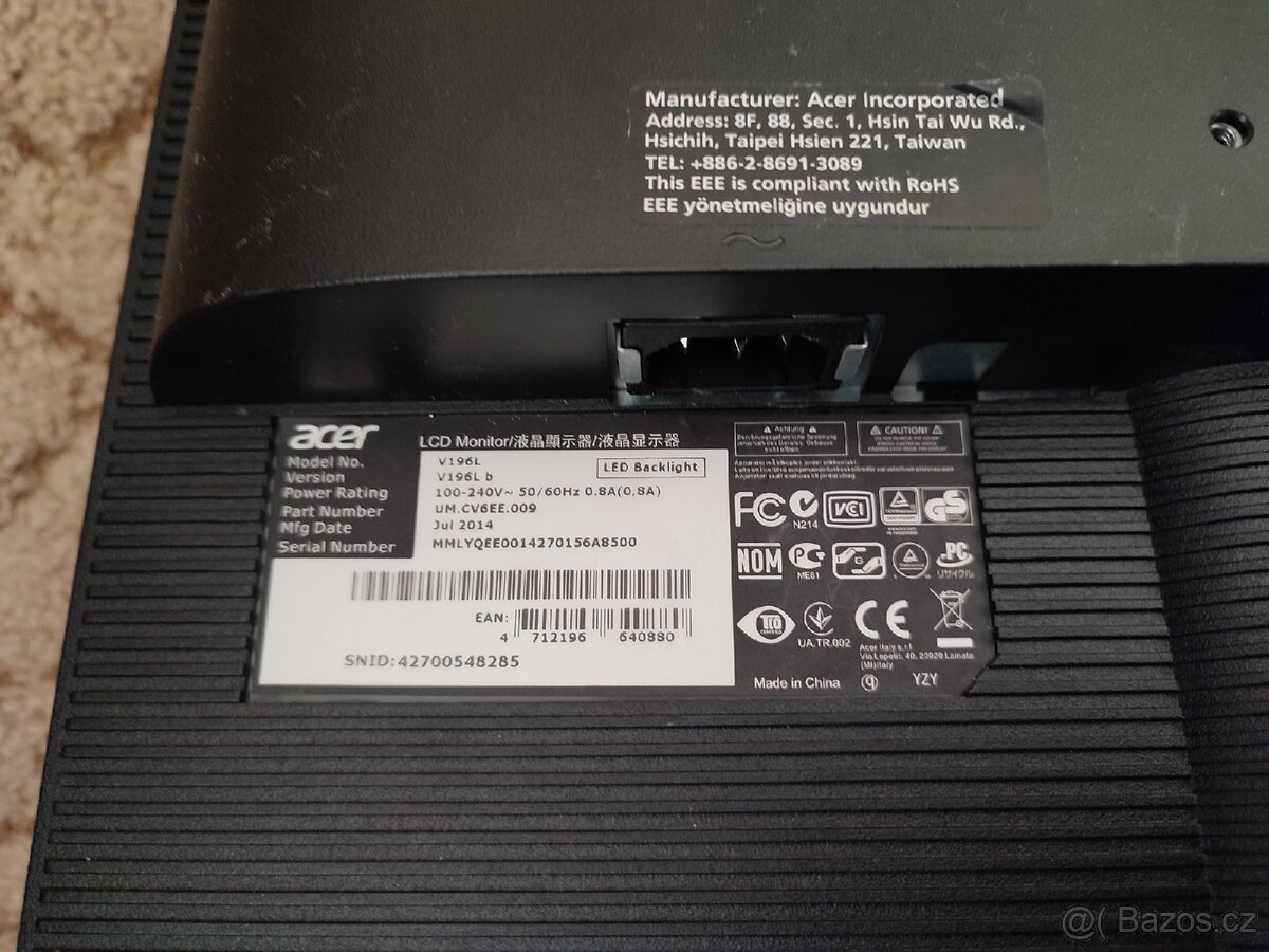 Monitor ACER 19" - 6