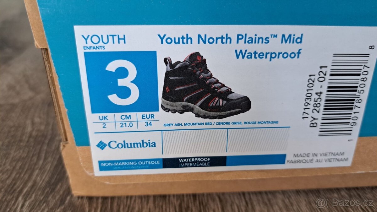 Kotníčkové boty Columbia 34 - 6