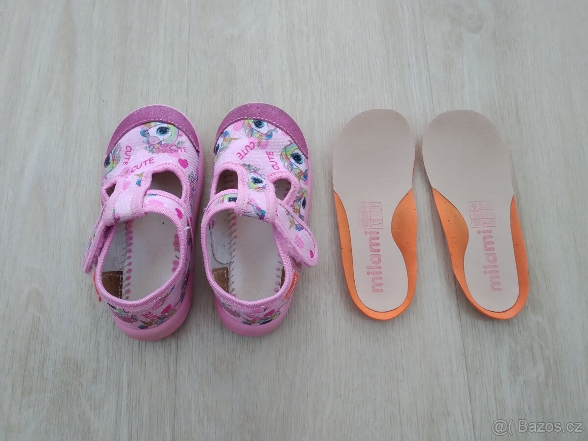 Dětské bačkory Milami vel.24 - 6