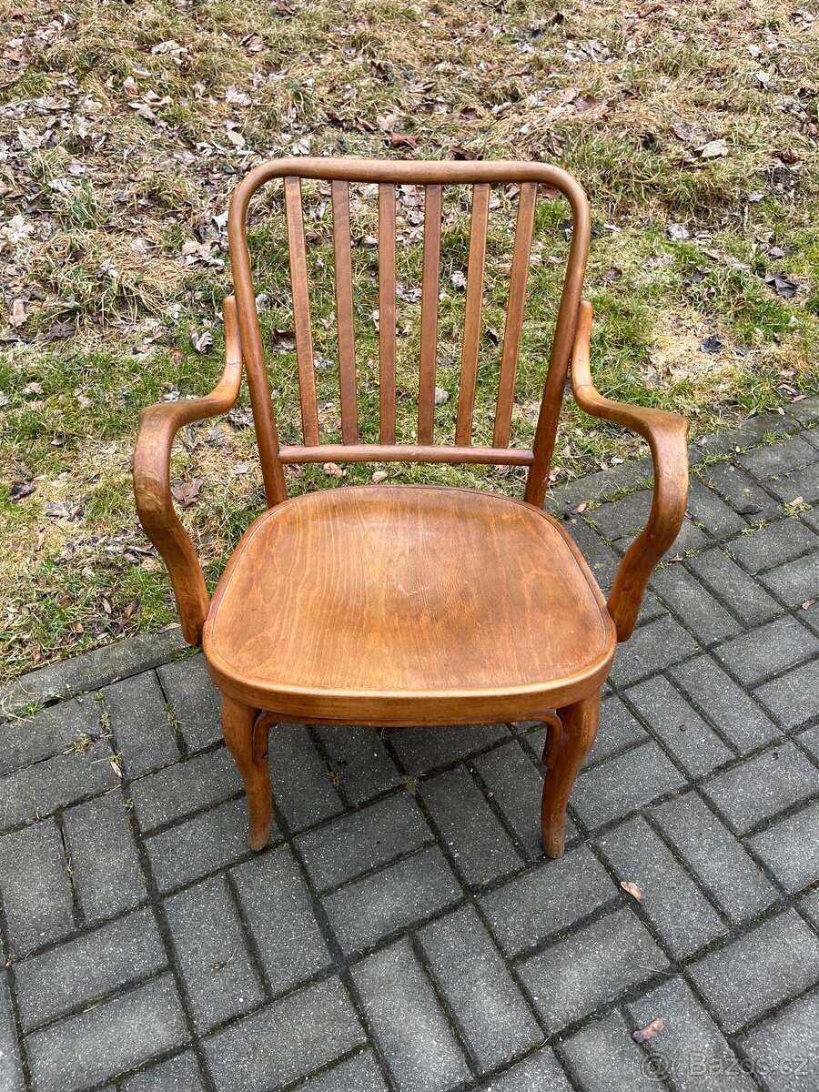 Starožitné křeslo Thonet - 6