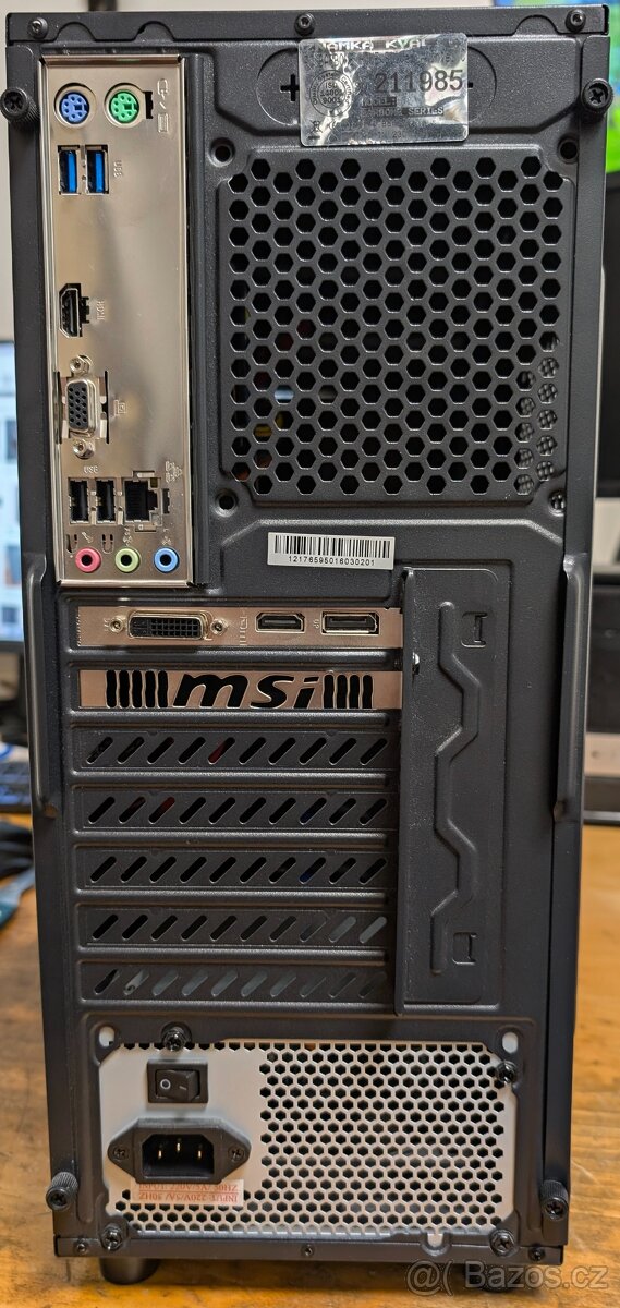 PC SET BARBONE,SSD,HDD 1TB,,GTX 1050,LED 24,W11,záruka - 6