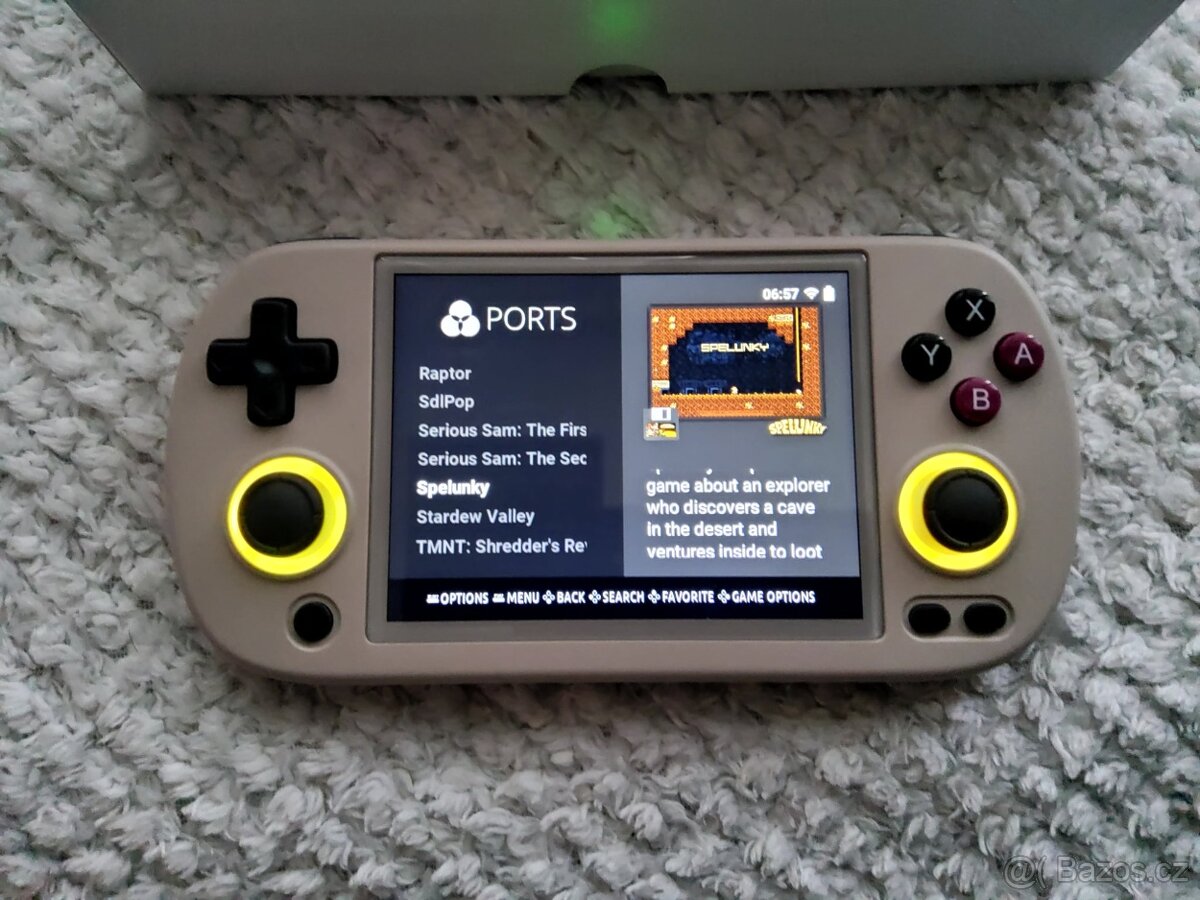 Retro Konzole Anbernic RG40xxH + 128gb nová sd karta - 6