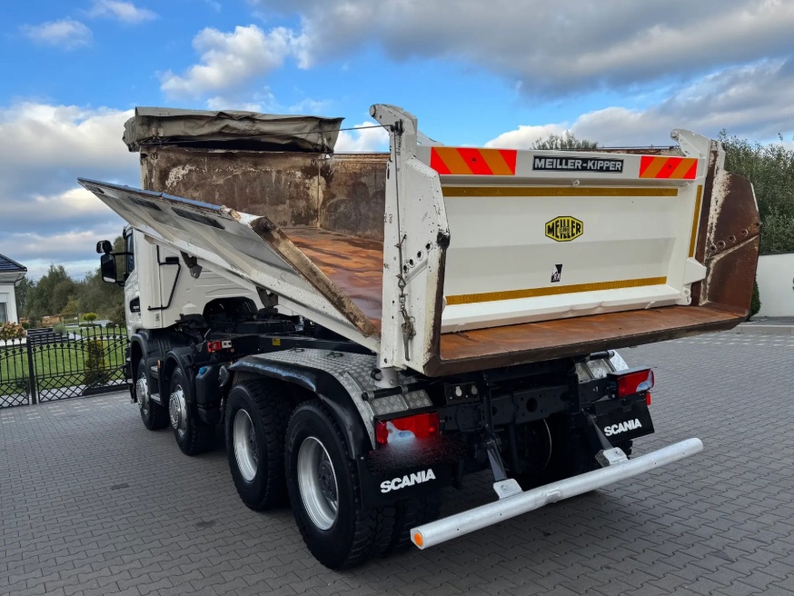 Scania R450 - 8x4 – Meiller S3 + Bordmatik - 6