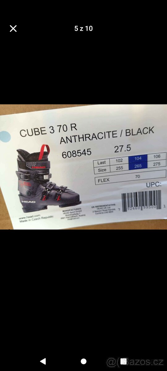 Lyžařské boty NOVÉ - 6