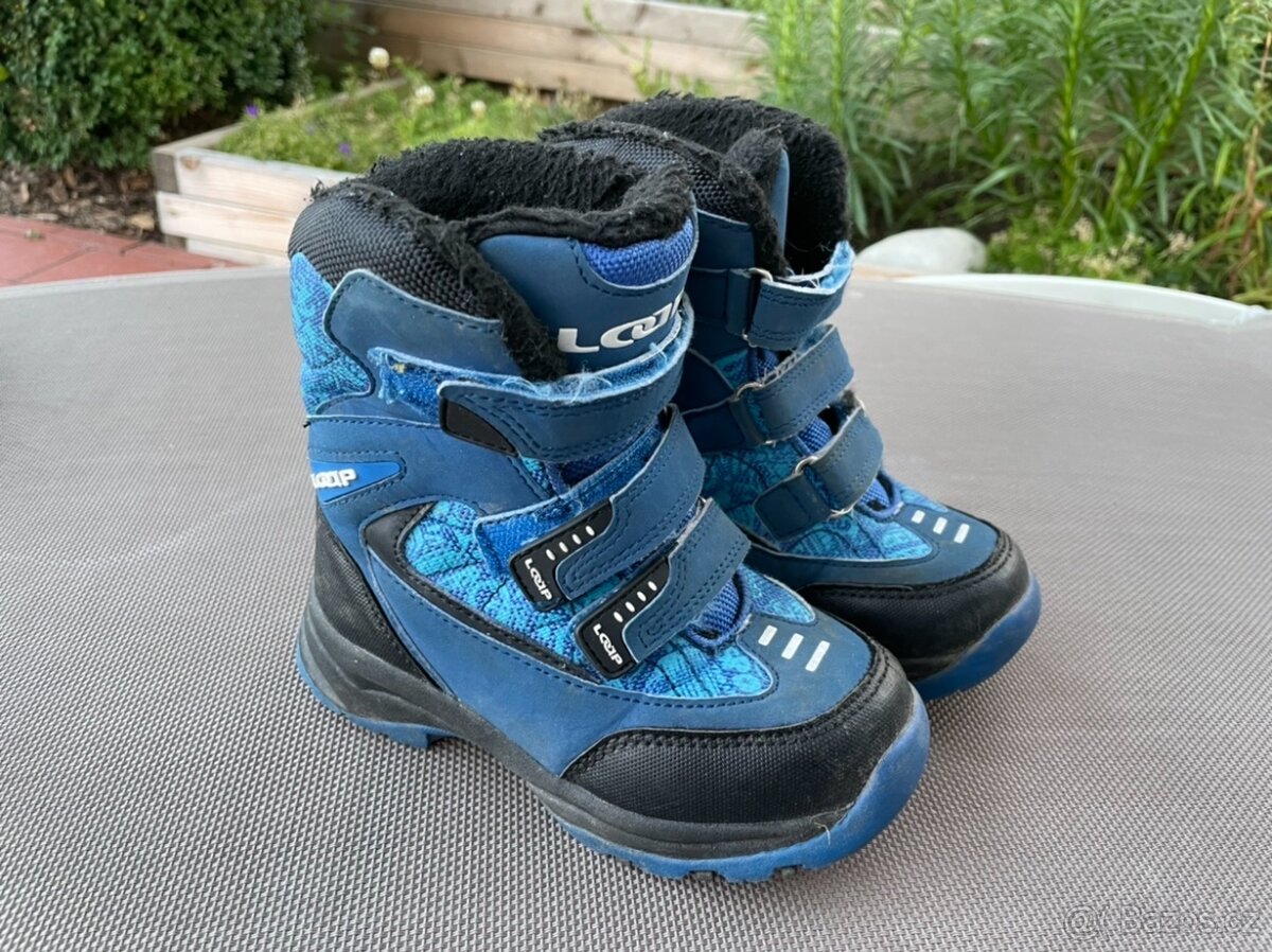 Dětské chlapecké boty vel. 27 - AKCE 2ks poslání ZDARMA - 6