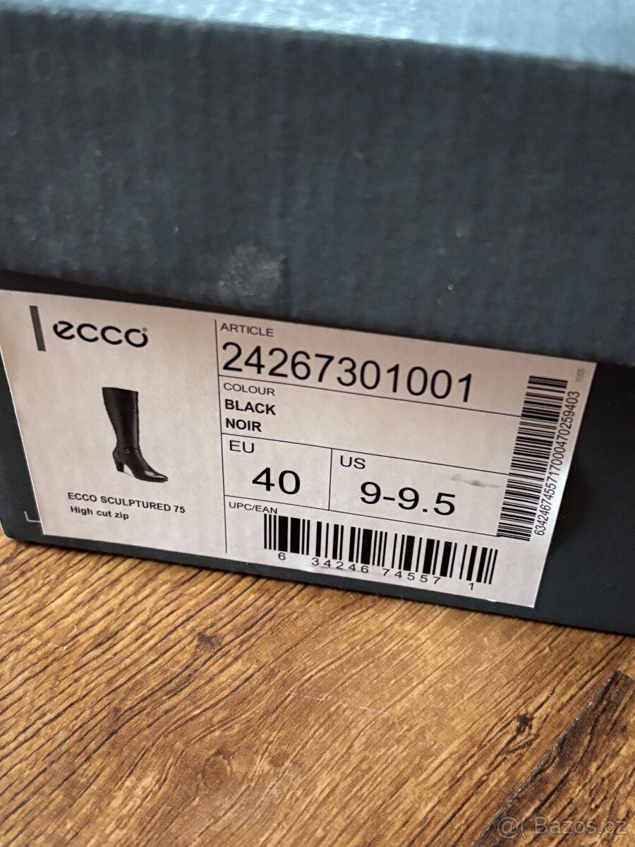 Elegantní kozačky Ecco - 6