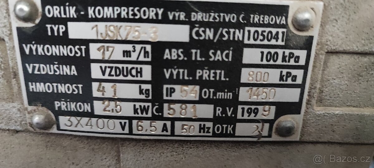 Kompresor Orlík - 6