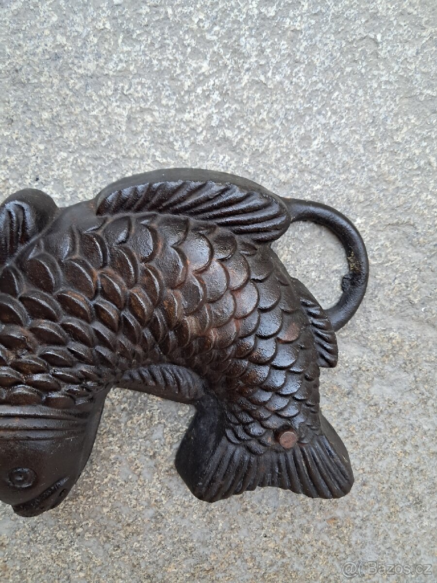 Litinová forma ve tvaru ryby - 6