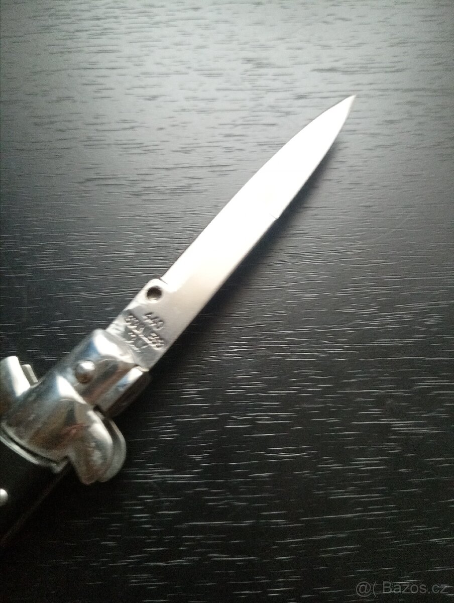 Vystřelovací nůž Stiletto 440 Stainless ITALY - 6