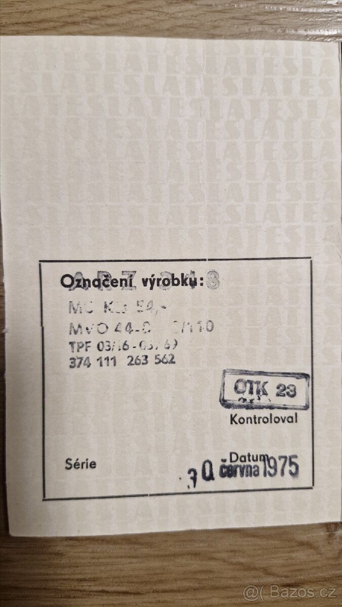 Reproduktor Tesla ARZ 348 - 6