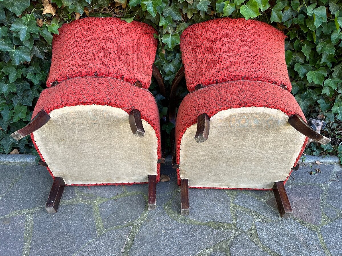 2 x křeslo U.P. ZÁVODY HALABALA - cena uvedena za obě - 6