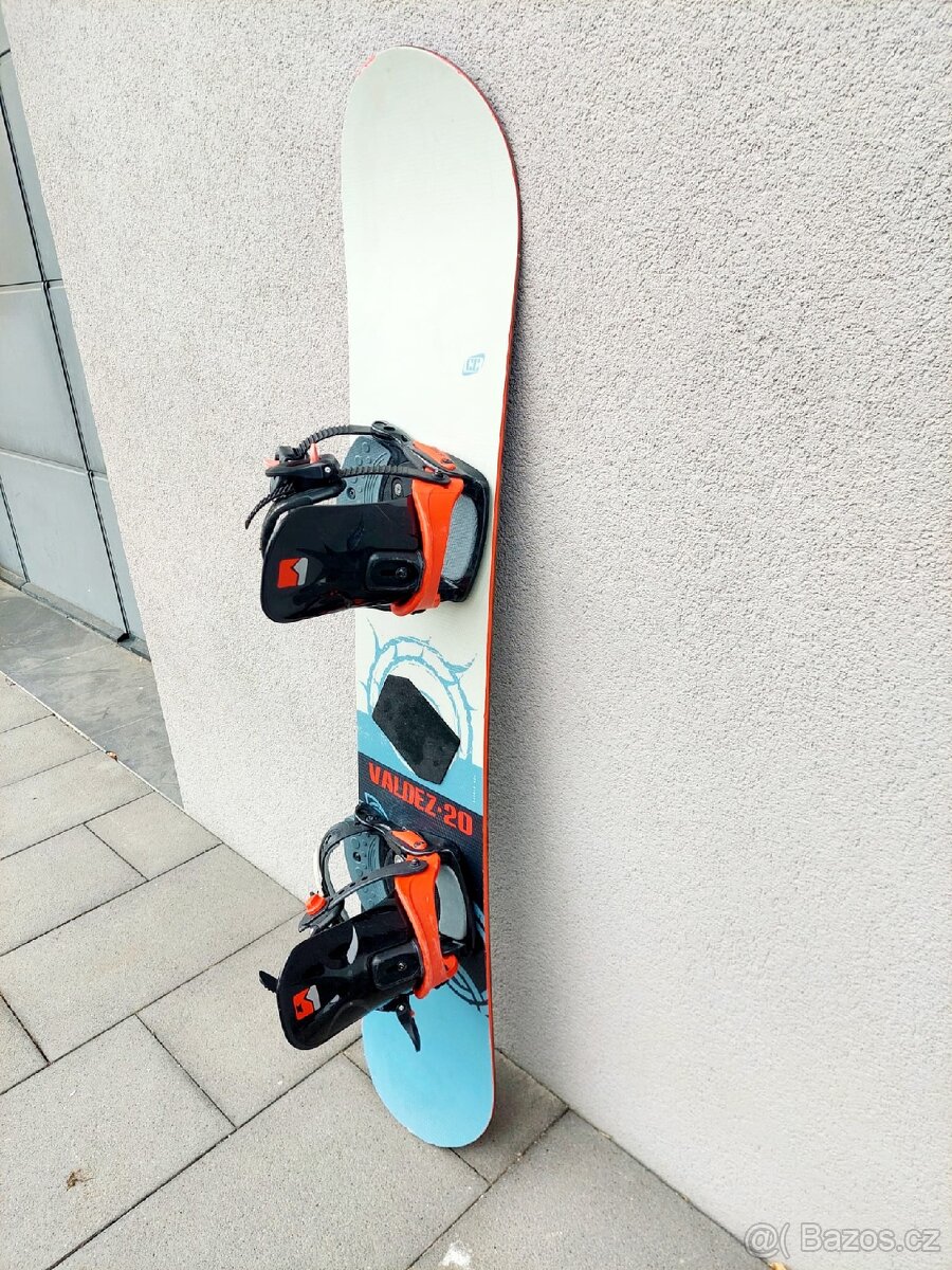 Dětský snowboard CRAZY CREEK, 120 cm + boty - 6